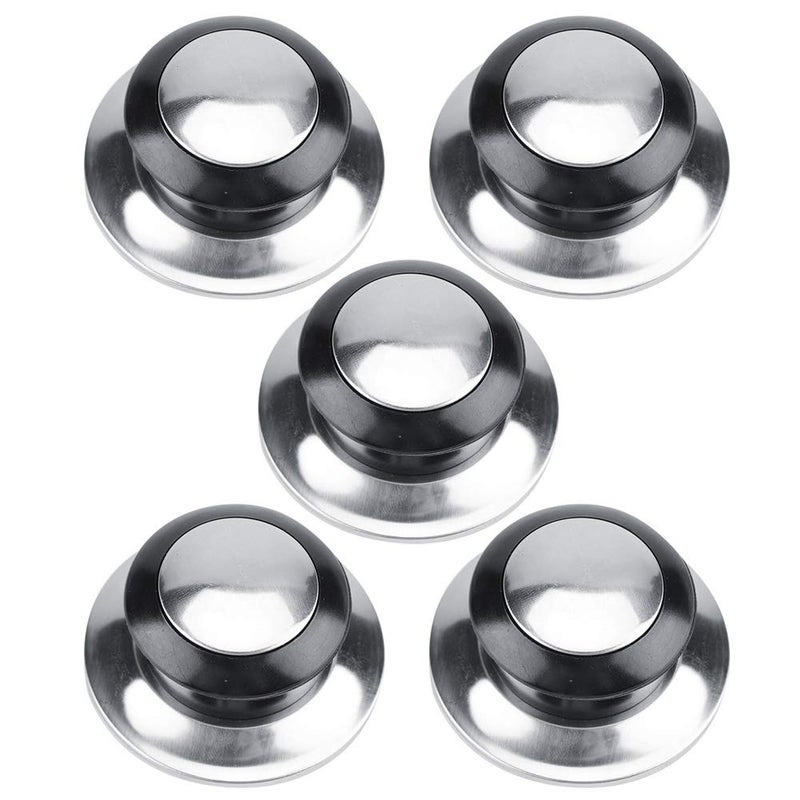 Garosa 5Pcs Cooking Pot Pan Lids Heat-Resistant Replacement Knob Lifting Handle Home Kitchen Cookware Replacement Parts - Image 1